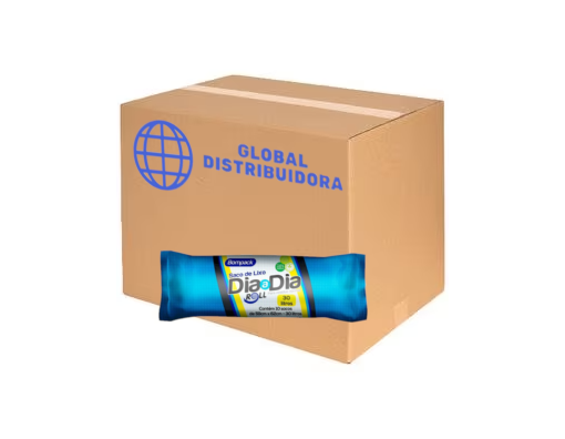 Saco Lixo Bompack Dia a Dia (Rolo) 30lt C/10 12x1