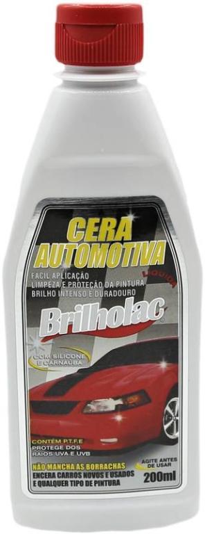 Cera Liq Autom Brilholac 200ml