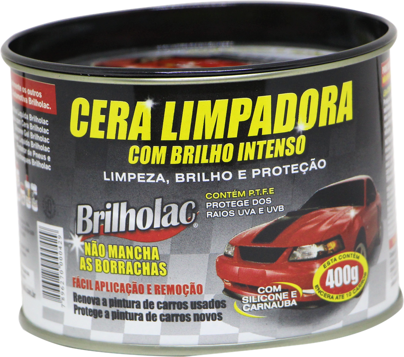 Cera Pasta Autom Brilholac 400g