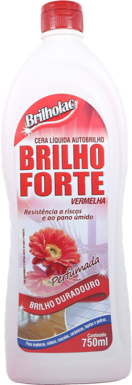 Cera Liq Brilho Forte Vermelha 750ml