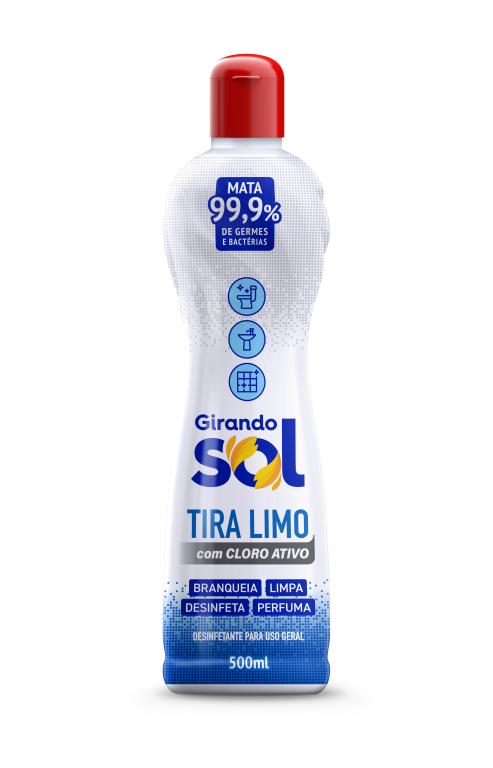Limpad Tira Limo Girando Sol C/Cloro 500ml