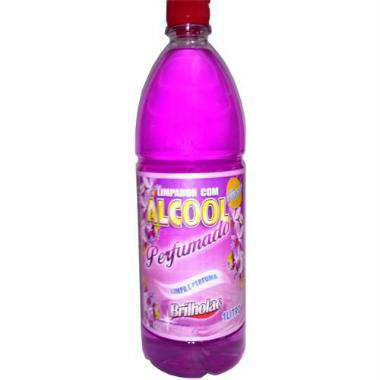 Limpad Alcool Perf Brilholac. Floral 1Lt