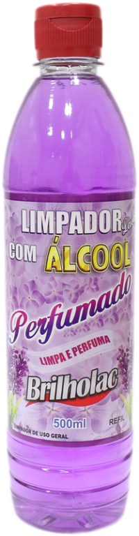 Limpad Alcool Perf Brilholac Lavanda Ref 500ml