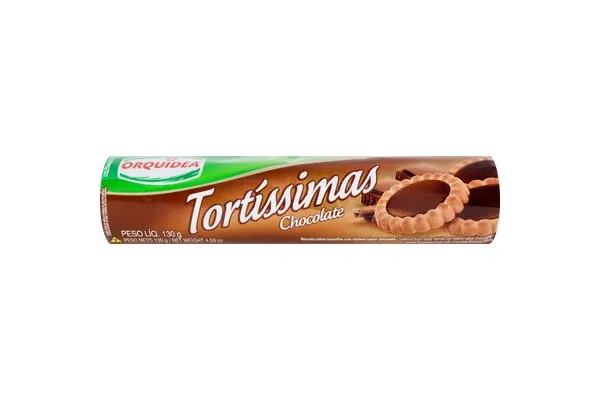 Bisc Orquidea Tortissima Chocolate 130g