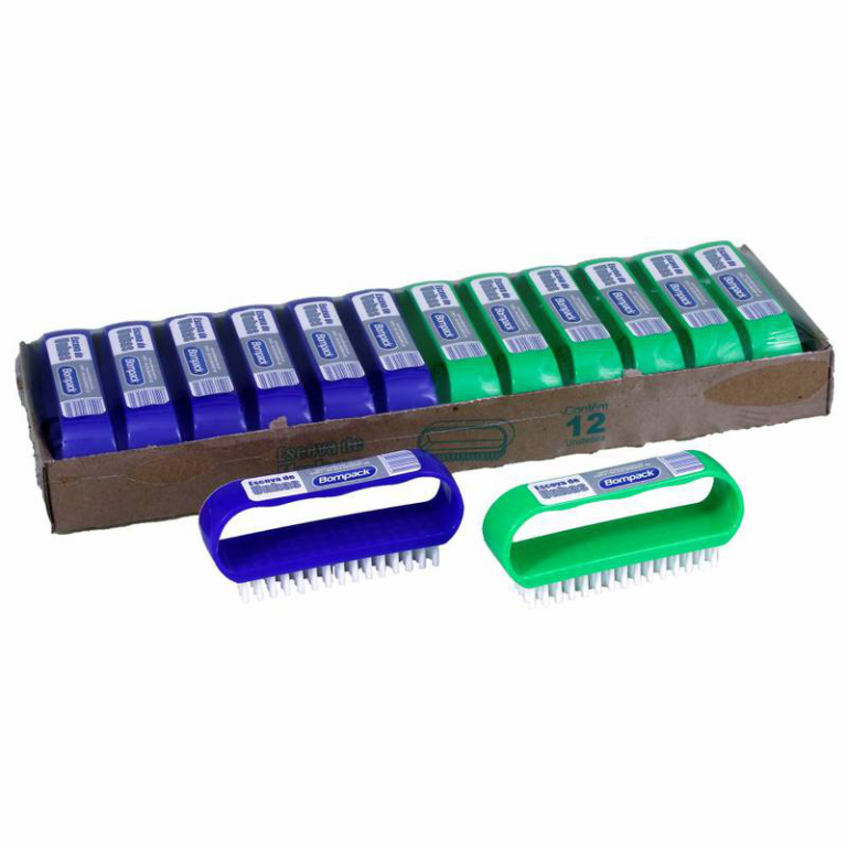 Escova Bompack Limpeza Delicada Plástica Und