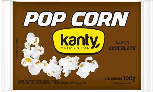 Pipoca Micro-ondas Kanty Chocolate 100g
