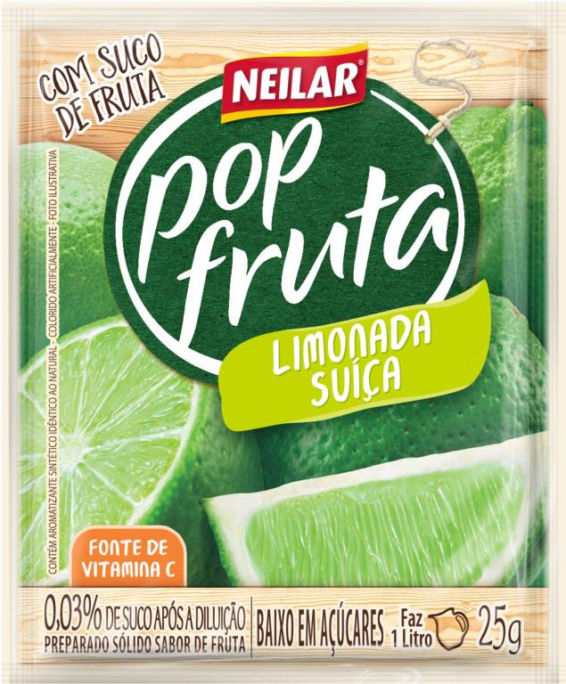 Refresco Po Pop Fruta Limonada Suica 20x25g