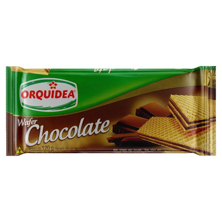 Bisc Wafer Orquidea Chocolate 100g