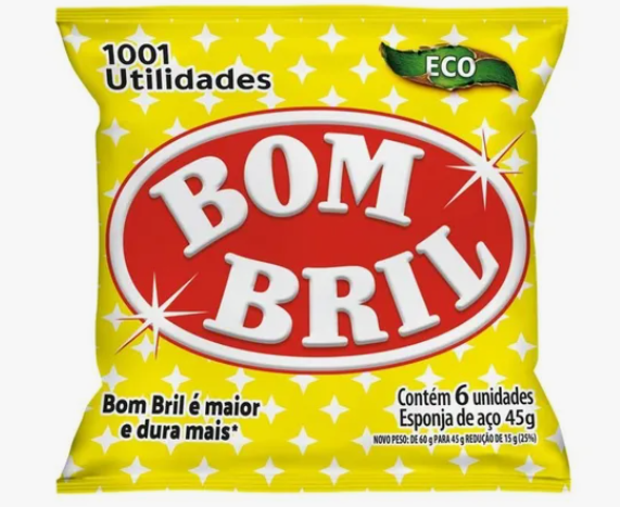 Esponja de Aco Bombril 20x45g