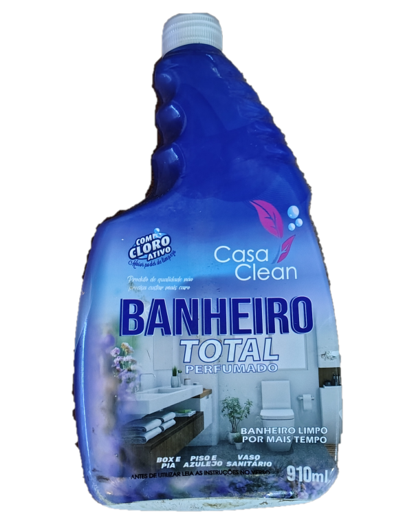 Limpad Multiuso Casa Clean Banheiro Total Ref 910ml