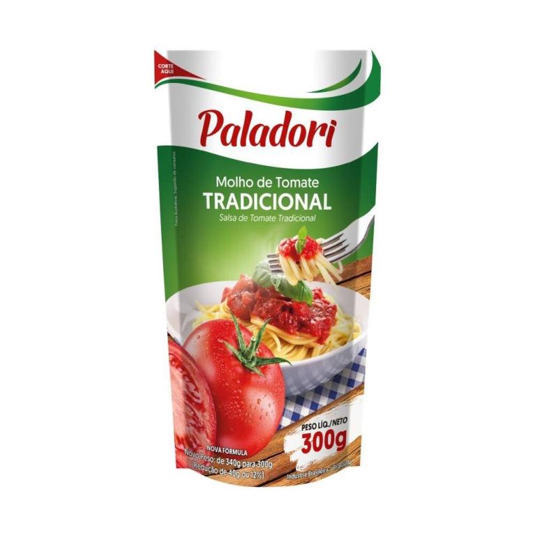 Molho Tomate Paladori Tradic Sache 300g