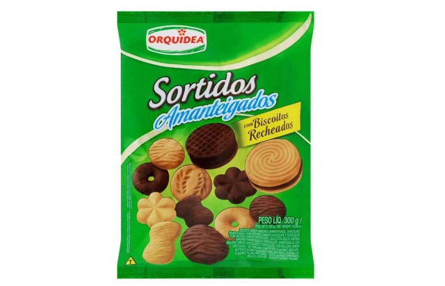 Bisc Especial Orquidea Amanteigados Sortido 300g