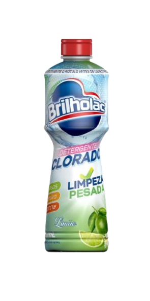 Deterg Clorado Brilholac Limao 500ml