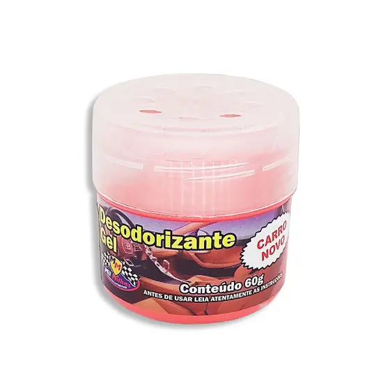 Arom Auto Gel Mil Milhas Carro Novo 60g