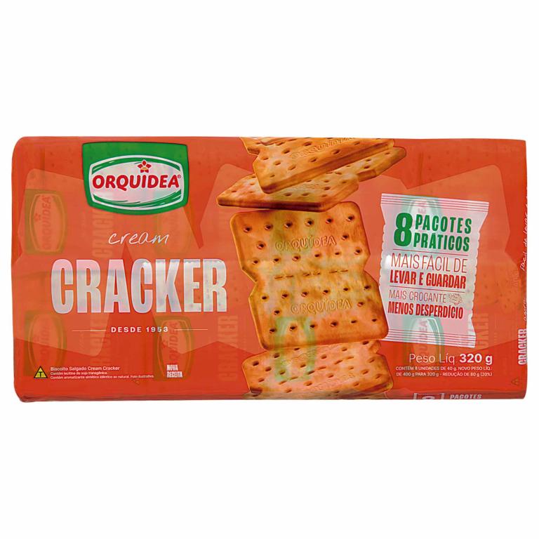 Bisc Laminados Orquidea Cream Cracker 320g