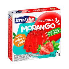 Gelatina Bretzke Morango 30g
