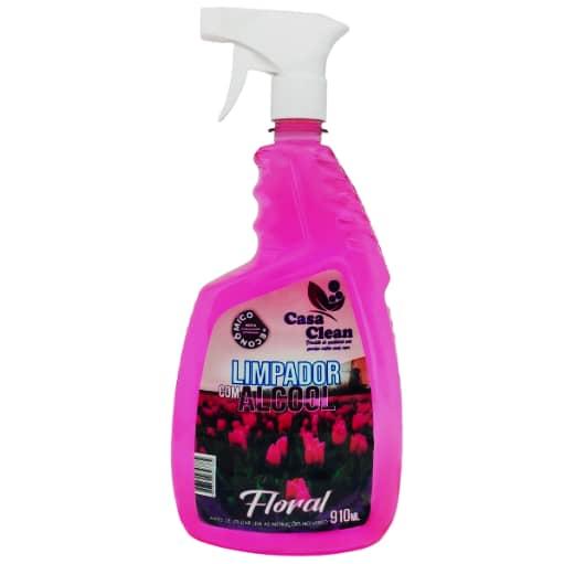 Limpad Alcool Perf.. Casa Clean Floral Gat 910ml