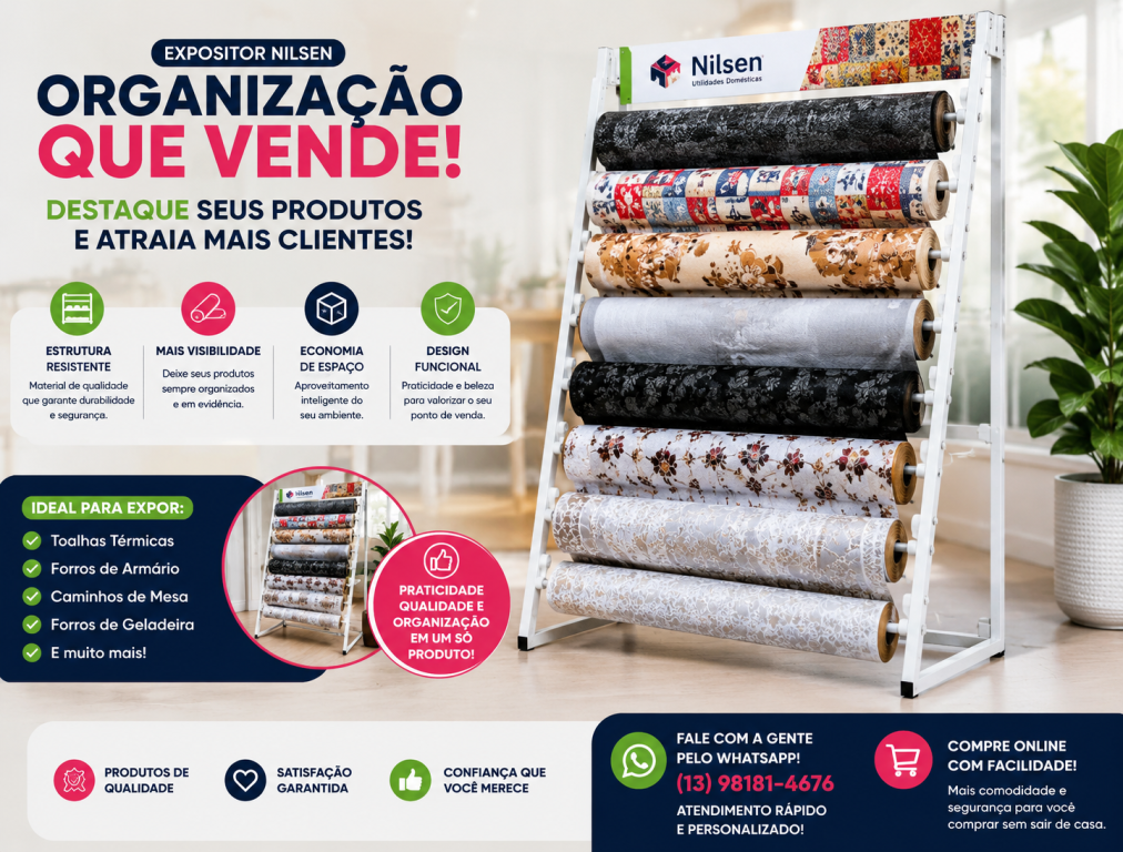 EXPOSITOR 20 LUGARES TOALHA