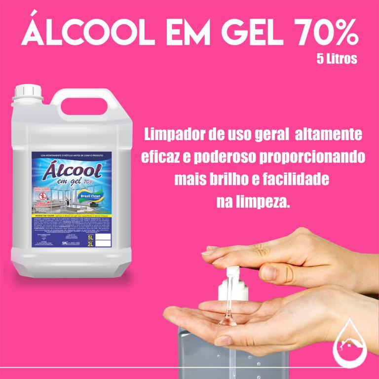 ALCOOL GEL 5 LITROS