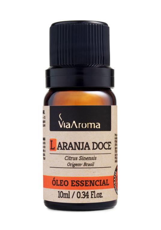 OLEO ESSENCIAL VIA AROMA 10 ML LARANJA DOCE