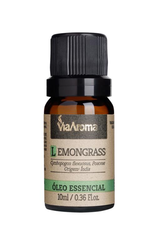 OLEO ESSENCIAL VIA AROMA 10 ML LIMONGRASS