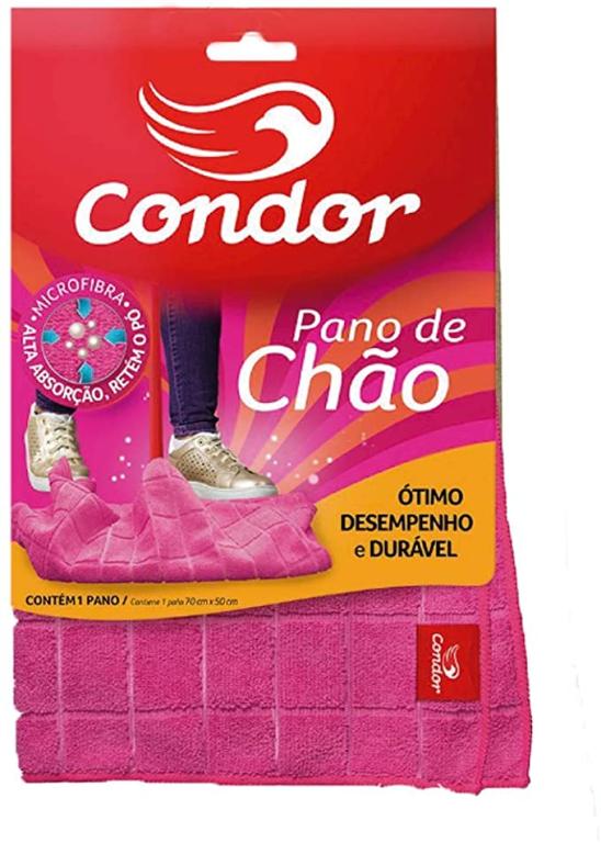 PANO DE CHÃO MICROFIBRA CONDOR 70X50