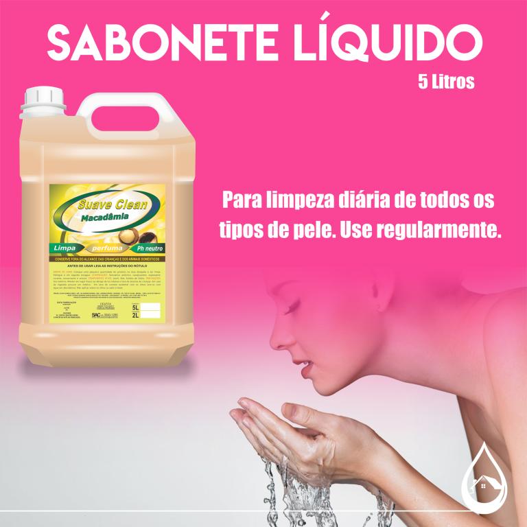 SABONETE LIQ MORANGO CEREJA  5 LT