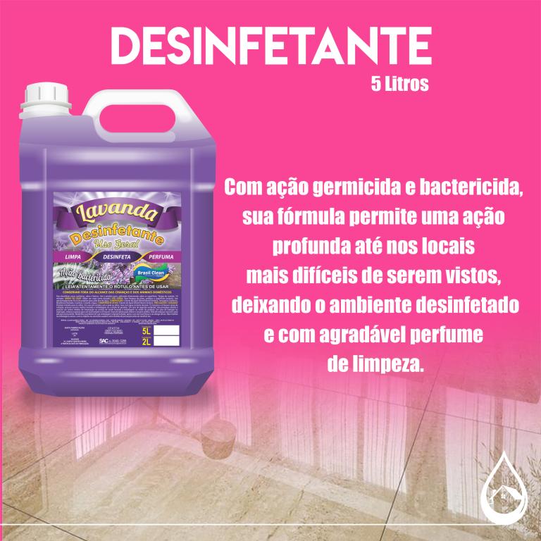 DESINFETANTE LAVANDA 5 LITROS