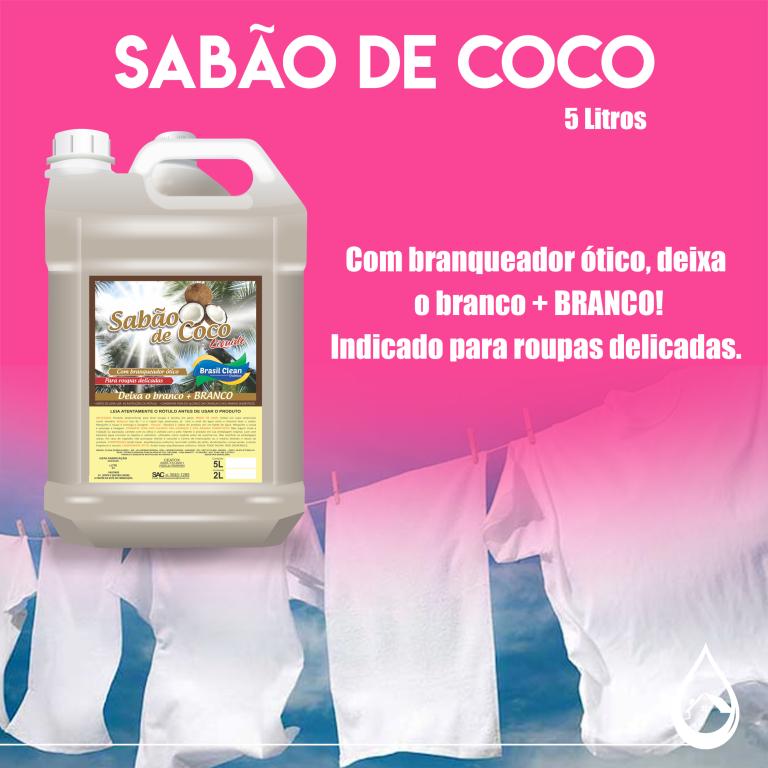 SABAO LIQUIDO DE COCO 5 LITROS