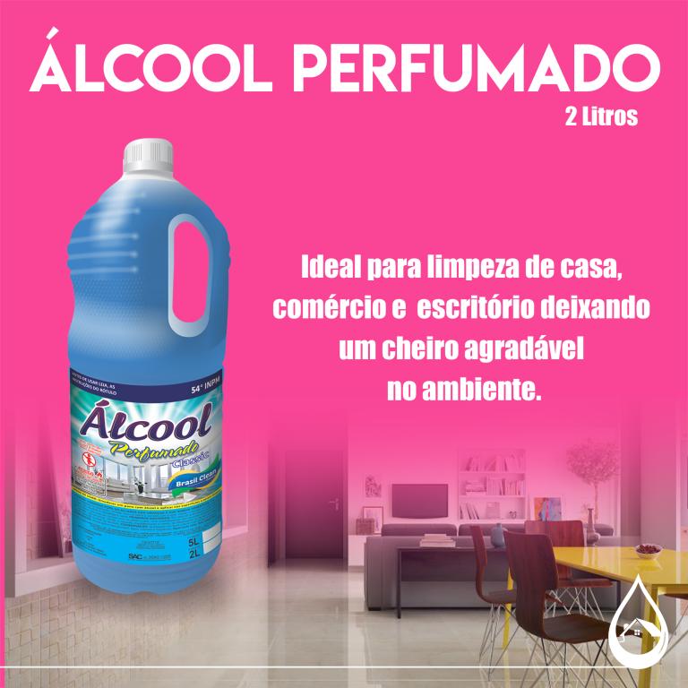ALCOOL PERFUMADO  TRADICIONAL 2 LITROS