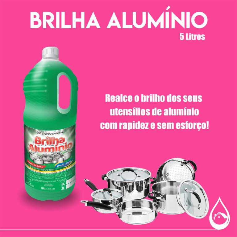 BRILHA ALUMINIO 2 LITROS