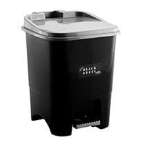 LIXEIRA COM PEDAL 12,5 lt QUADRADA