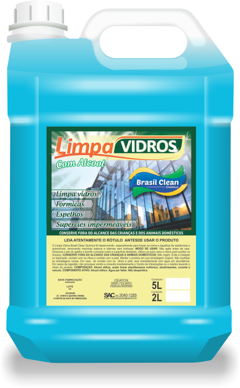 LIMPA VIDROS 5 LITROS