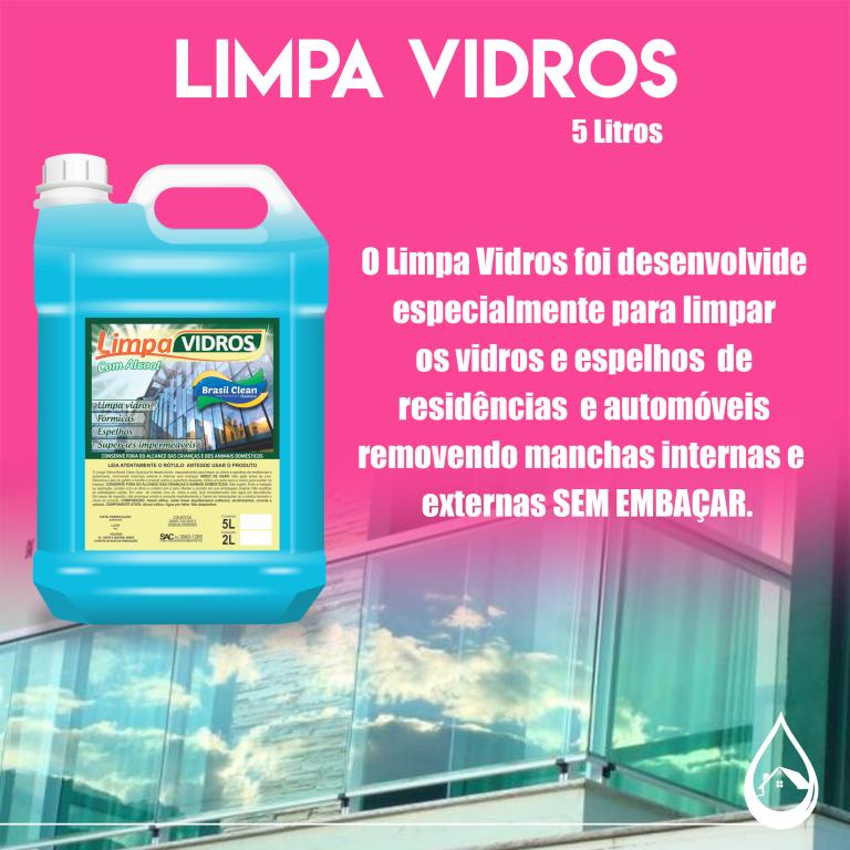 LIMPA VIDROS 5 LITROS