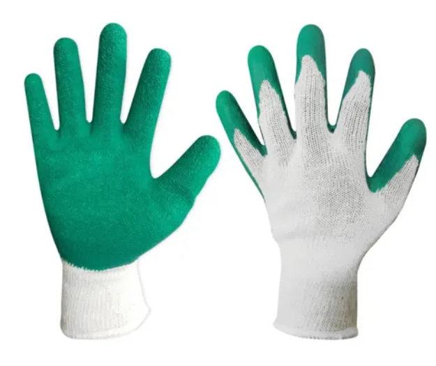 LUVA MALHA EMBORRACHADA VERDE