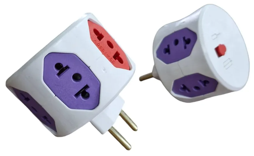 ADAPTADOR ESFERA 6 SAIDA C/ FUSIVEL
