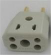 ADAPTADOR TOMADA BOB ESPONJA BRANCO (TIPO PORCELANA)