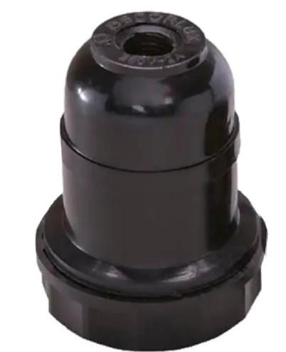SOQUETE BOCAL PENDENTE PARA ABAJUR E27 (PRETO)