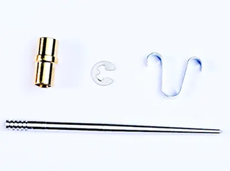 AGULHA PISTONETE C/ SEDE CARBURADOR KIT TODAY 125 92-94/TITAN125 94-99/XLR 125 97-02