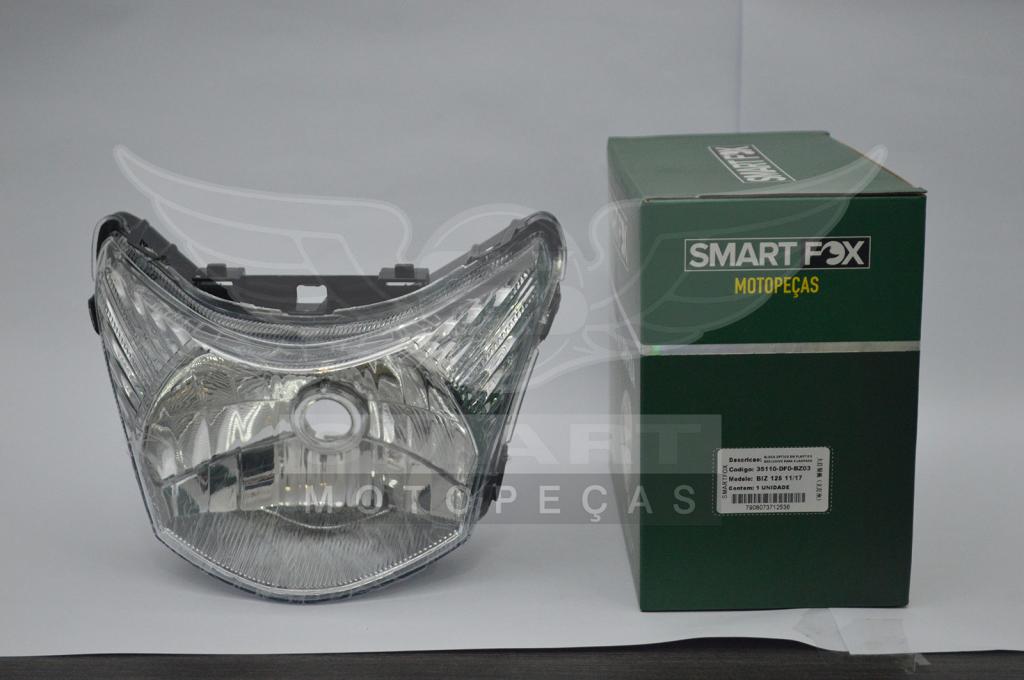 BLOCO OPTICO S/ LAMPADA BIZ125 11-17/BIZ100 13-15/BIZ110I 16-17