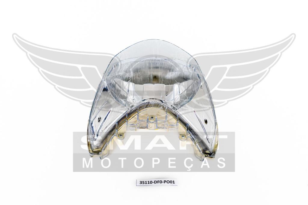 BLOCO OPTICO S/ LAMPADA POP110i 16-24/BIZ110i ES 25