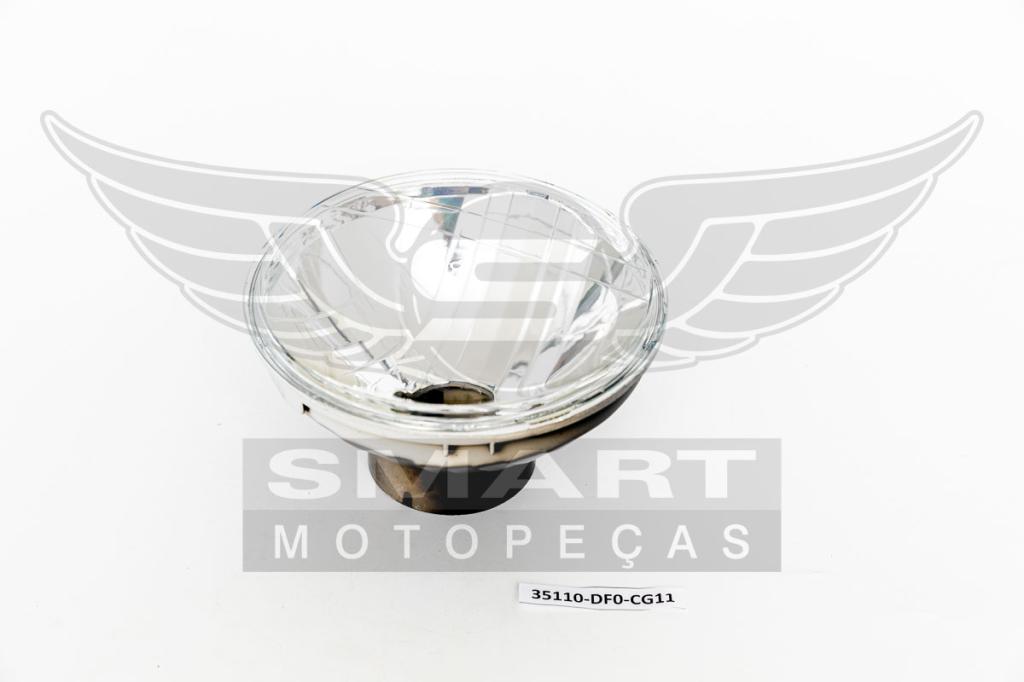 BLOCO OPTICO S/ LAMPADA TITAN150 04-08/FAN150 10-13/CARGO150 ES 04-08