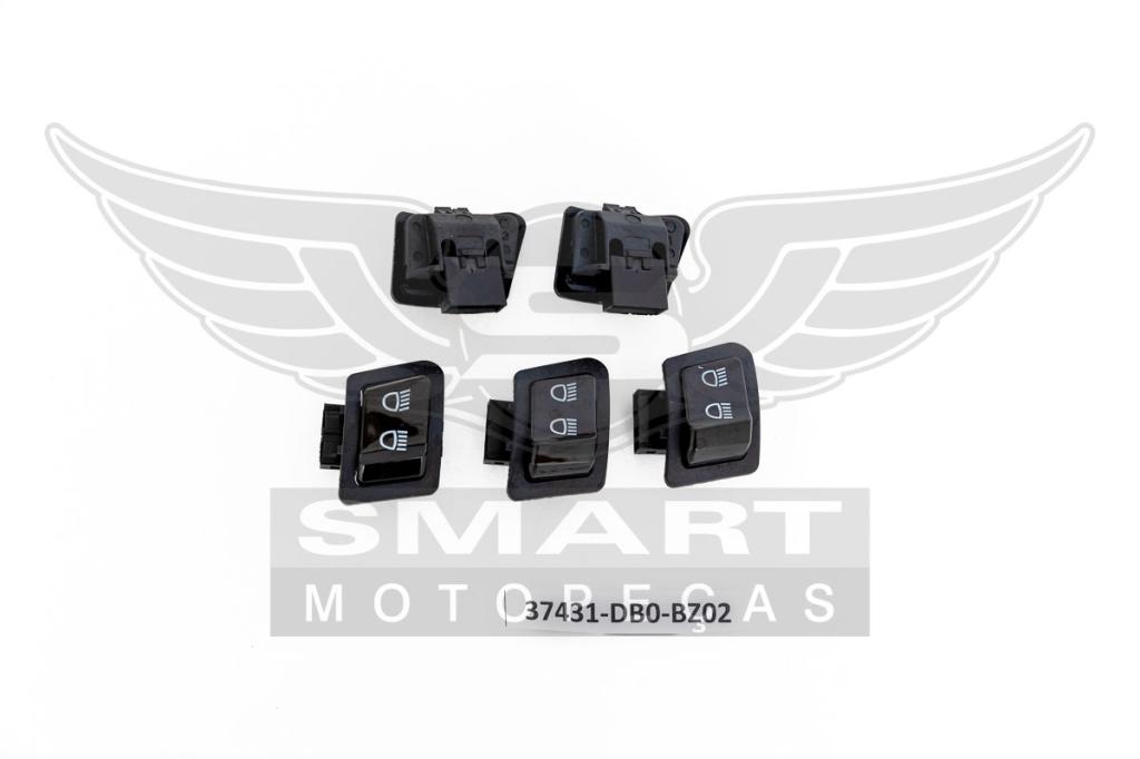 BOTAO INTERRUPTOR LUZ ALTA/BAIXA BIZ 125-110I 18-/PCX 150 14-18