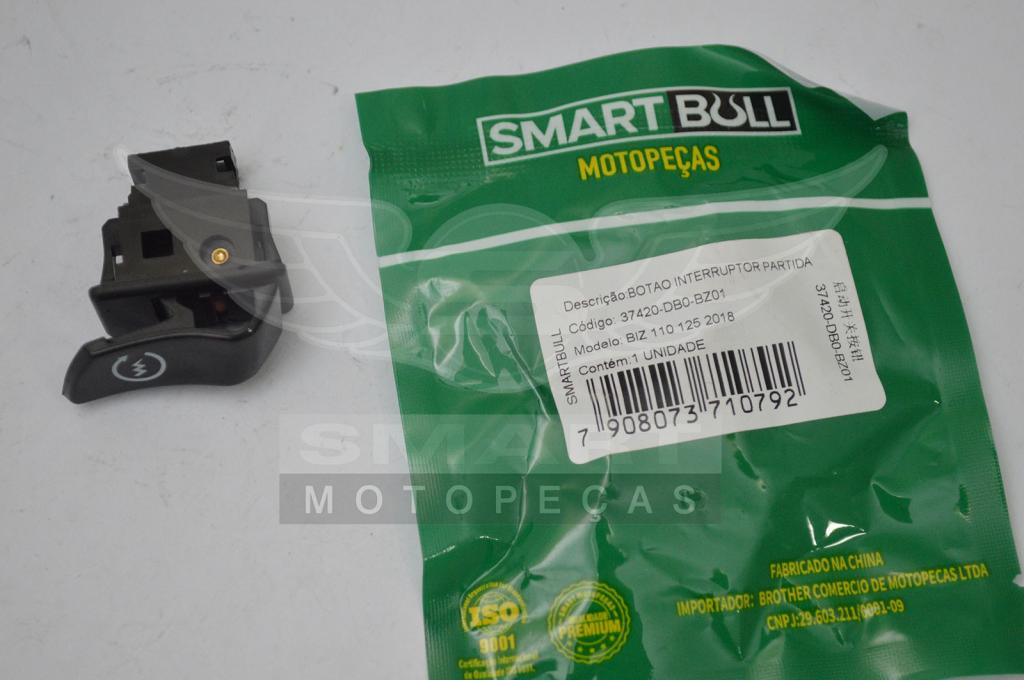 BOTAO INTERRUPTOR PARTIDA BIZ125 18-24/ BIZ110 18-24/ PCX150 14-18/ SH150I 17-21/ SH300I 16-20