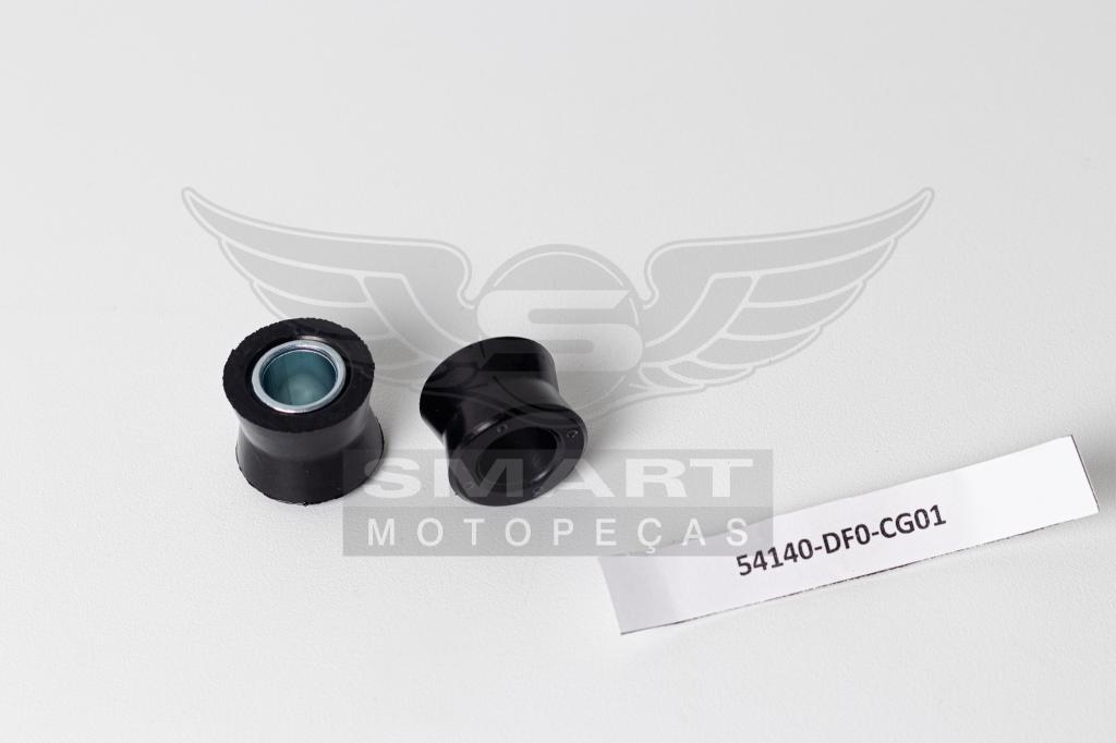 BUCHA AMORTECEDOR C/ 3 PCS TITAN125 KS ES 00-04/ FAN125 05-18/ FAN150 10-15/ FAN160 16-21/ TITAN150 04-15/ TITAN160 16-2