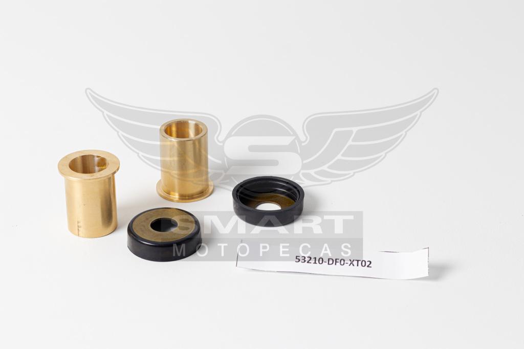 BUCHA BALANCA BRONZE C/ GUARDA PO KIT 4 PC XTZ 125 03-16/XTZ 150 14-21/LANDER 250 07-19/TENERE 250 11-19