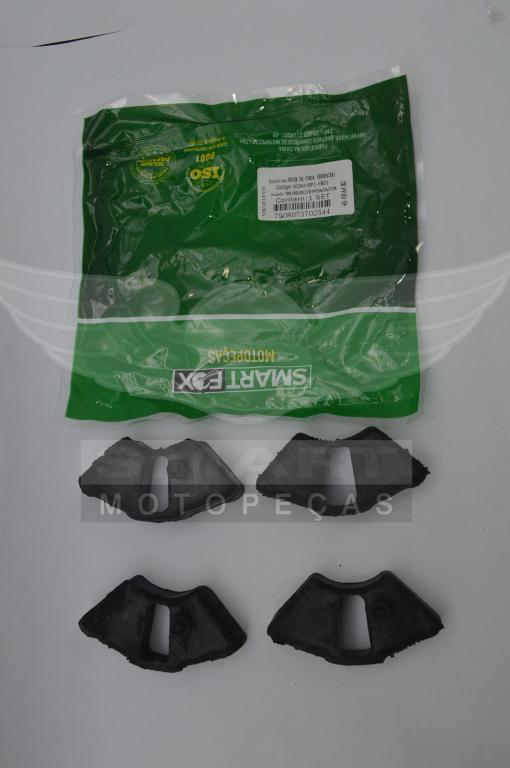 BUCHA COROA BORRACHA YBR125 00-08/CRYPTON115 09-16/FACTOR125 17-22/FAZER150 14-22/MAX125 04-08