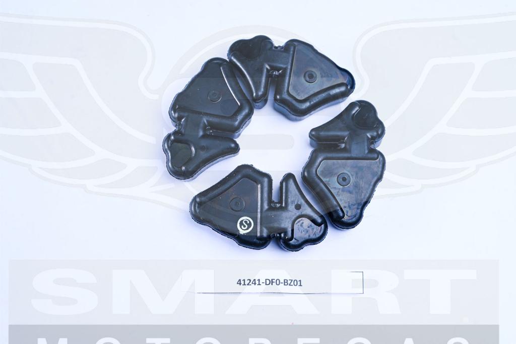 BUCHA COROA BORRACHA BIZ125/BIZ100 13-15/BIZ110I 16- 4 PC