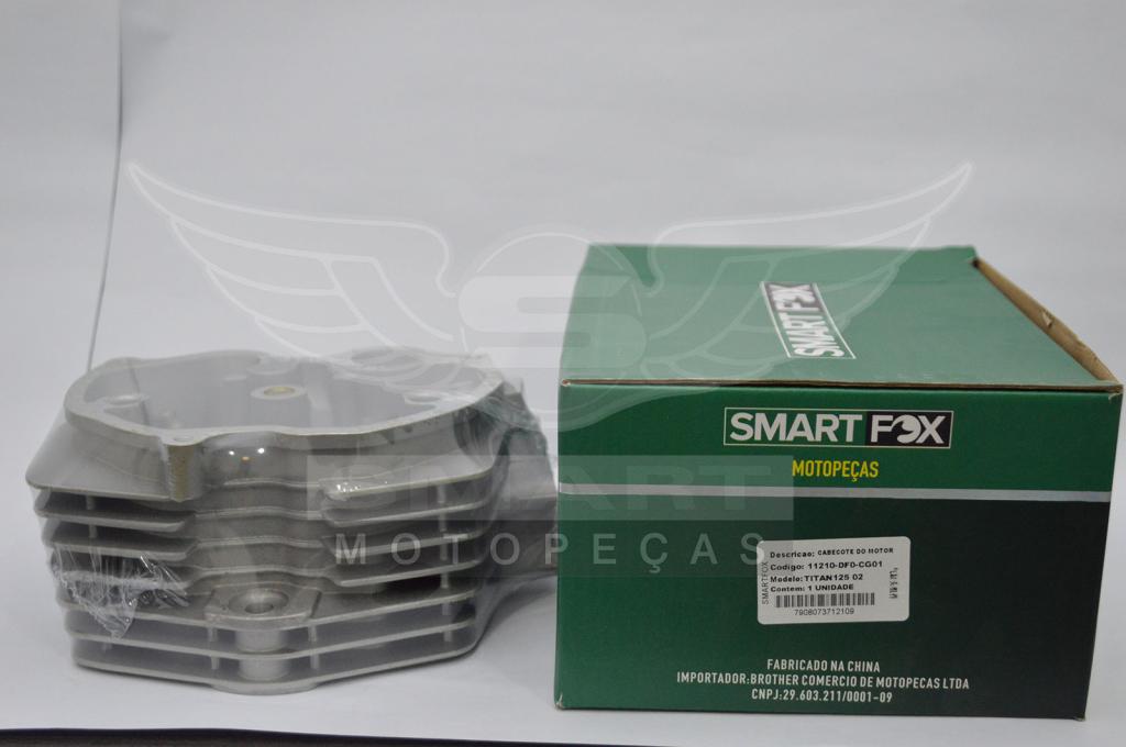 CABECOTE MOTOR TITAN125 KS-ES 02-04/FAN125 05-08 S/ CATALISADOR (OEM 12200-KGA-B00)