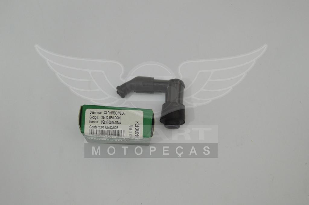 CACHIMBO VELA CG125 76-88/TODAY125 89-94/TITAN125 95-99/TITAN125 KS-ES 00-04/FAN125 05-15/POP100 07-15/BIZ110i 16-18/BIZ